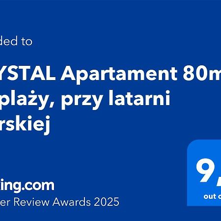 Crystal Apartament 80M Od Plazy, Przy Latarni Morskiej Kołobrzeg Buitenkant foto