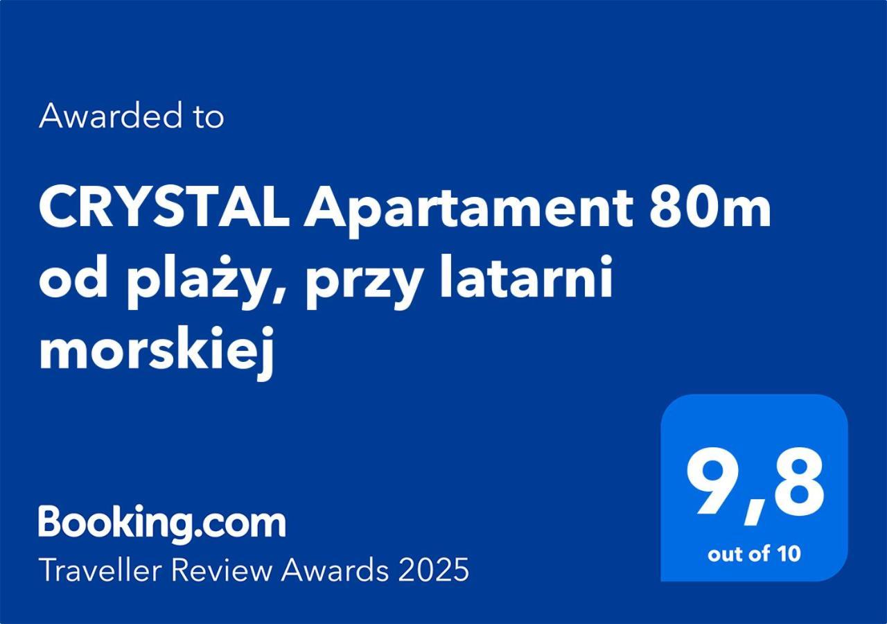 Crystal Apartament 80M Od Plazy, Przy Latarni Morskiej Kołobrzeg Buitenkant foto